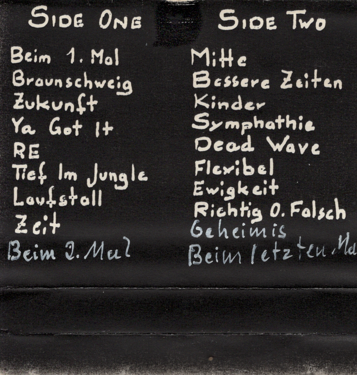 Cover: Ihre Definitiv Letzten 60 Minuten 